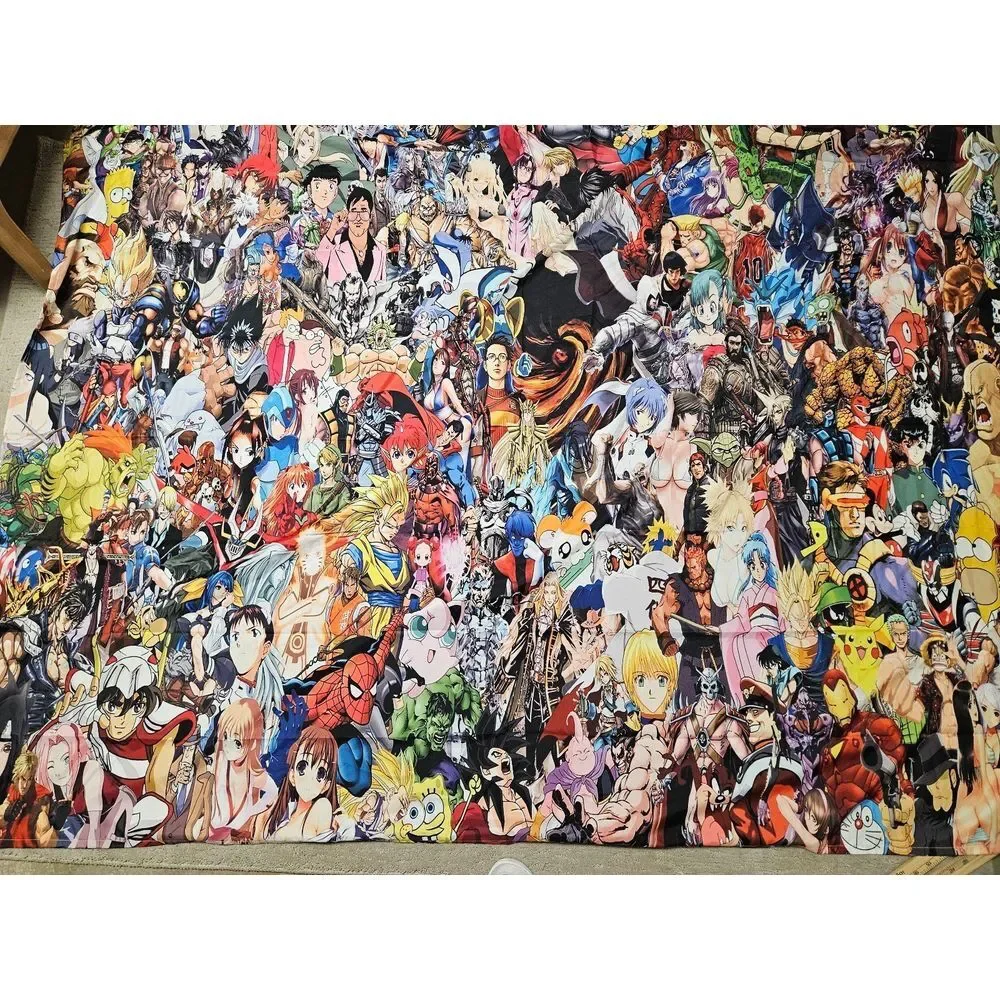 Tapestry‎ Cartoon Characters